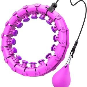 Weighted hula hoop